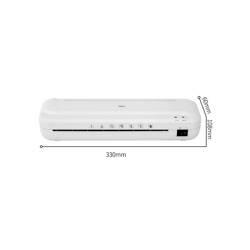 Deli E2132 70-100 Mic A4 Laminator - Image 3