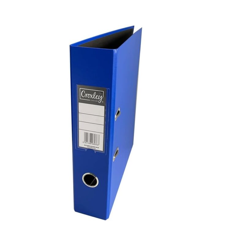 Croxley JD1028 70MM PP Lever Arch File Blue