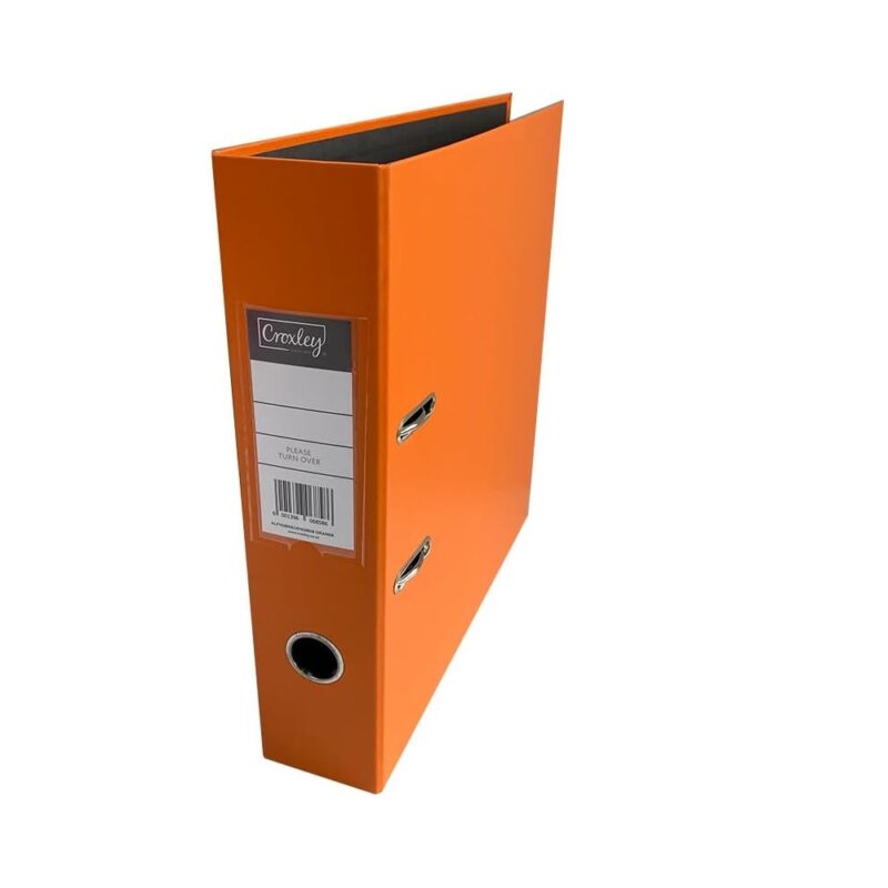Croxley JD1028 70MM PP Lever Arch File Orange
