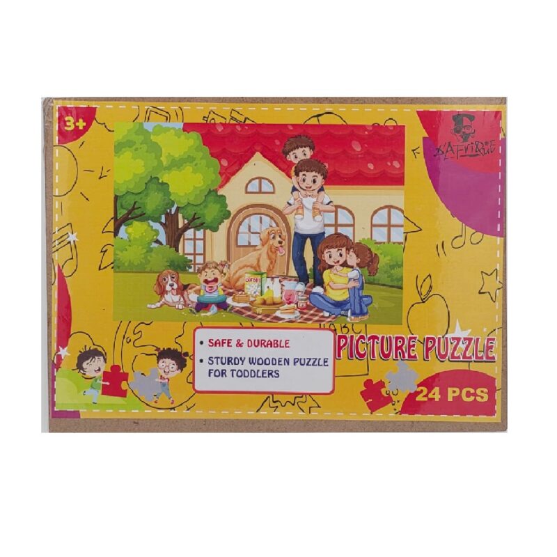 24 Piece Wooden Puzzle *Dafrique*
