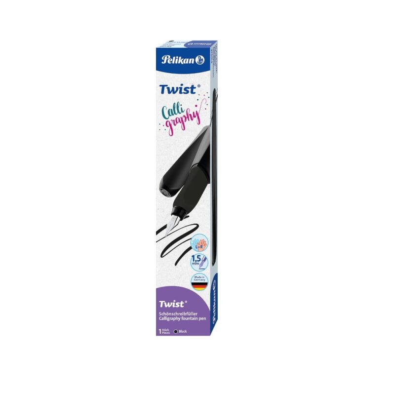 Pelikan Twist Calligraphy 1.5Mm Nib Black