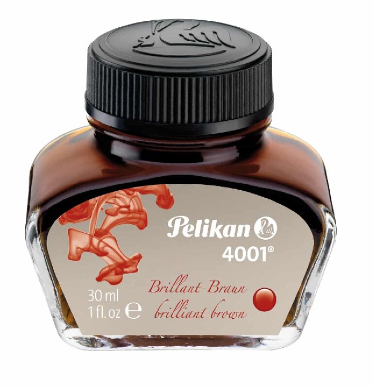 Pelikan 4001 Ink 30ml Lbriliant Brown