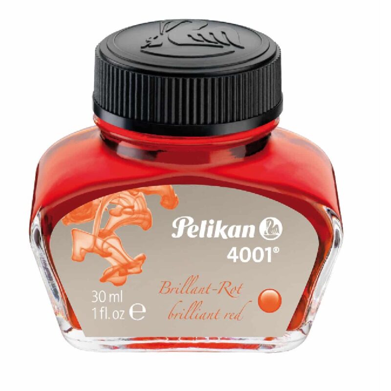 Pelikan 4001 Ink 30ml Brilliant Red