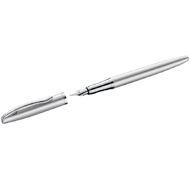 Pelikan Jazz Fountain Pen Metal Silver