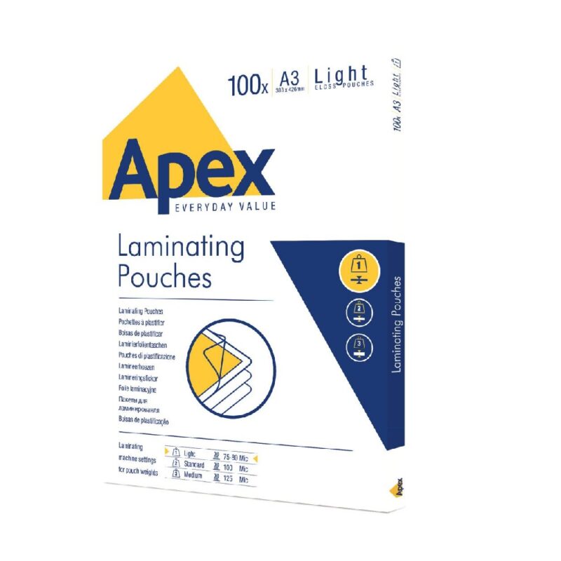 Apex Lam Pouch A3 150Mc (100)