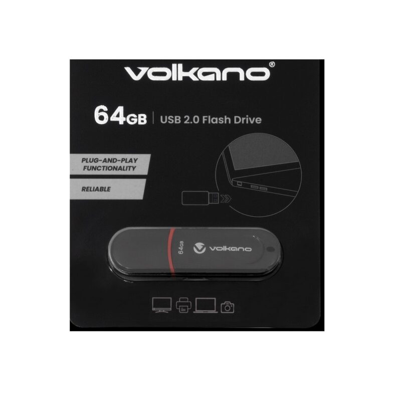 Volkano 64GB USB 2.0 Flash Drive