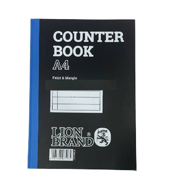 A4 2 Quire Hard Cover Notebook 192pg Lion Brand