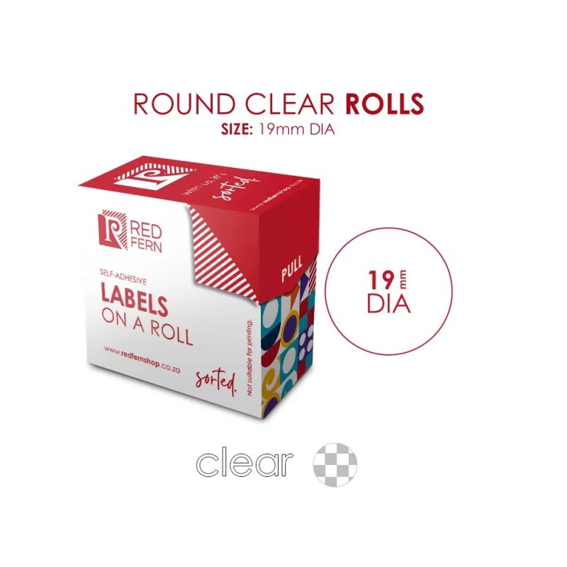 Redfern C19 Labels
  Clear(250)    