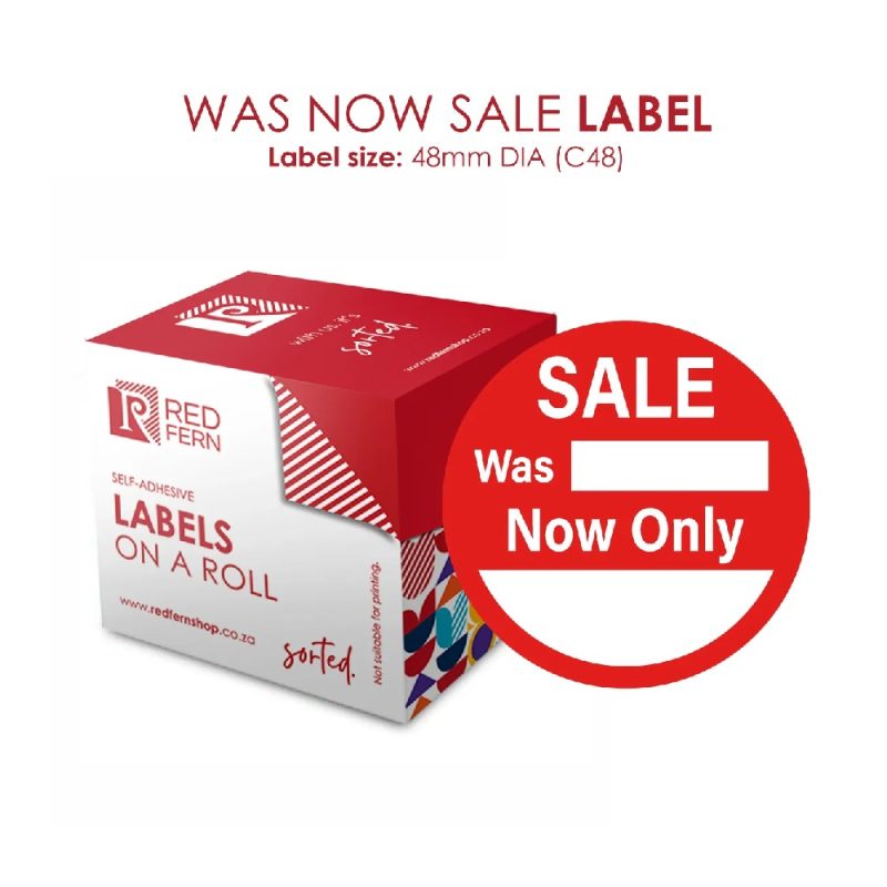 Redfern Sale Was / Now Labels (200)