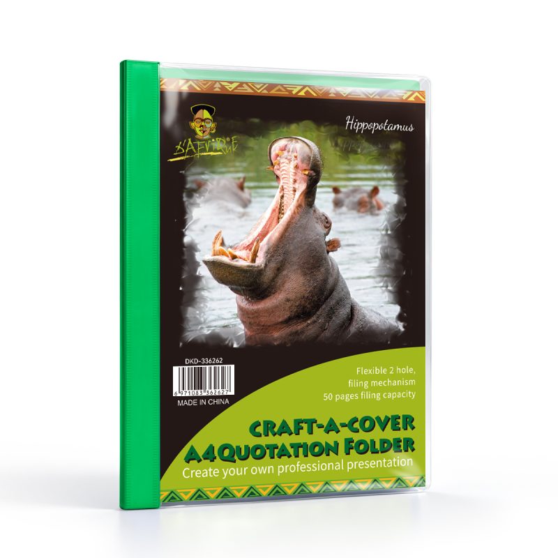 Craft-A-Cover Quotation Folder Green *Dafrique*
