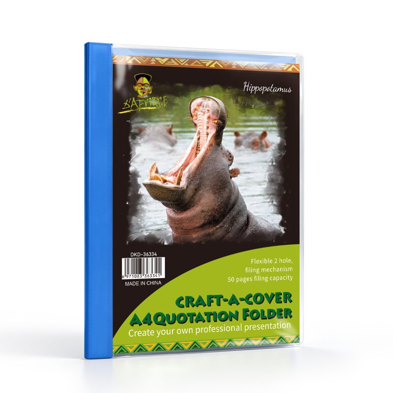 Craft-A-Cover Quotation Folder Blue *Dafrique*