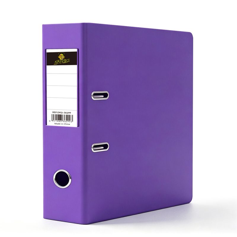 Dafrique 36299 PP Lever Arch File
  75mm  Purple  