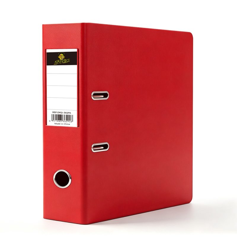 Dafrique 36294 PP Lever Arch File
  75mm  Red     
