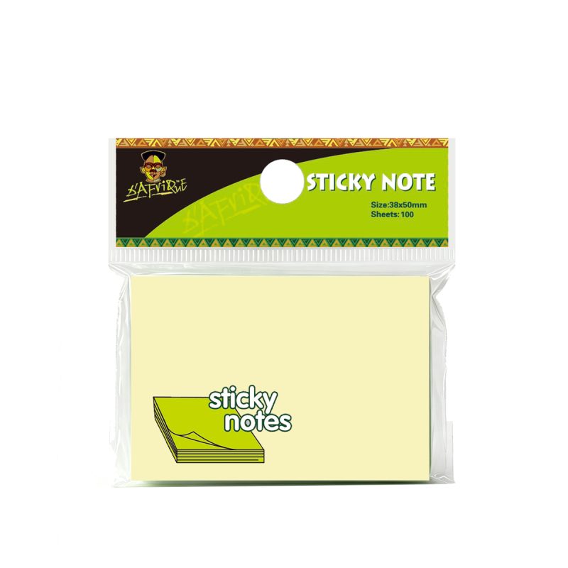 D'afrique Sticky Note 38x50 Yellow