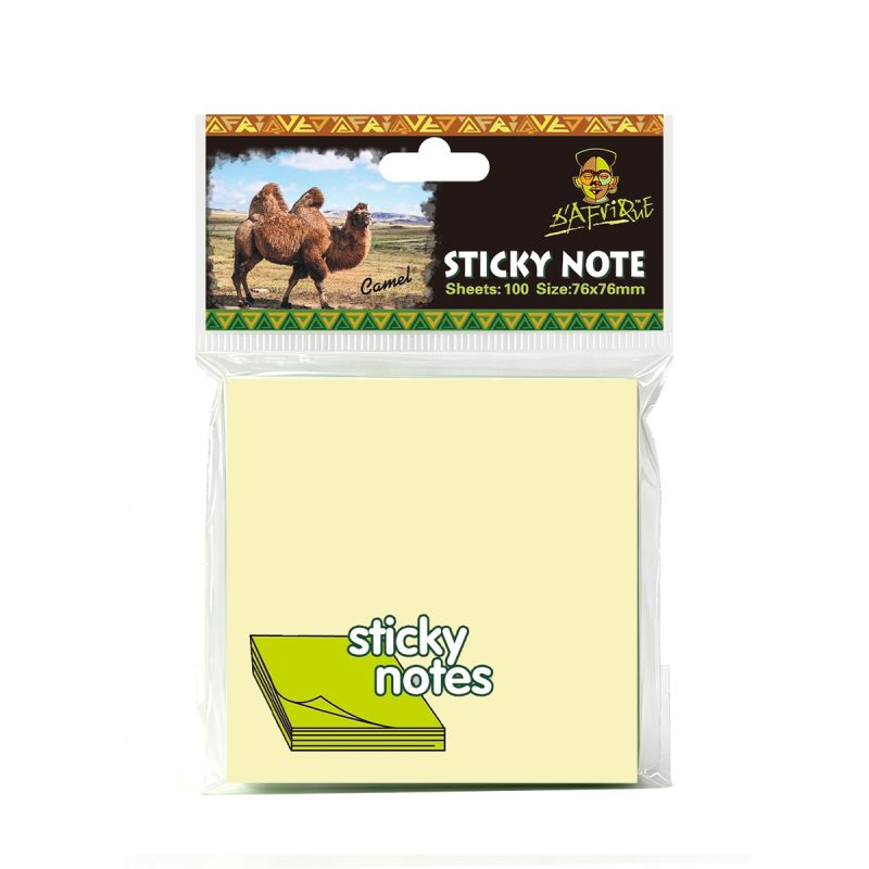 D'afrique Sticky Notes 76*76 Yel