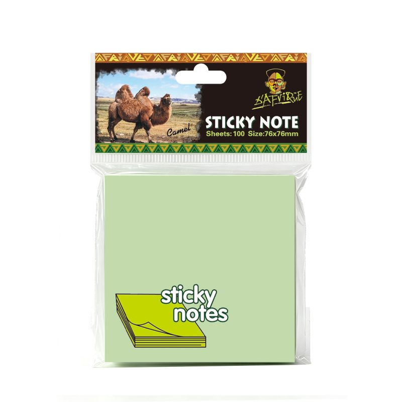 D'afrique Sticky Note 76x76 Green