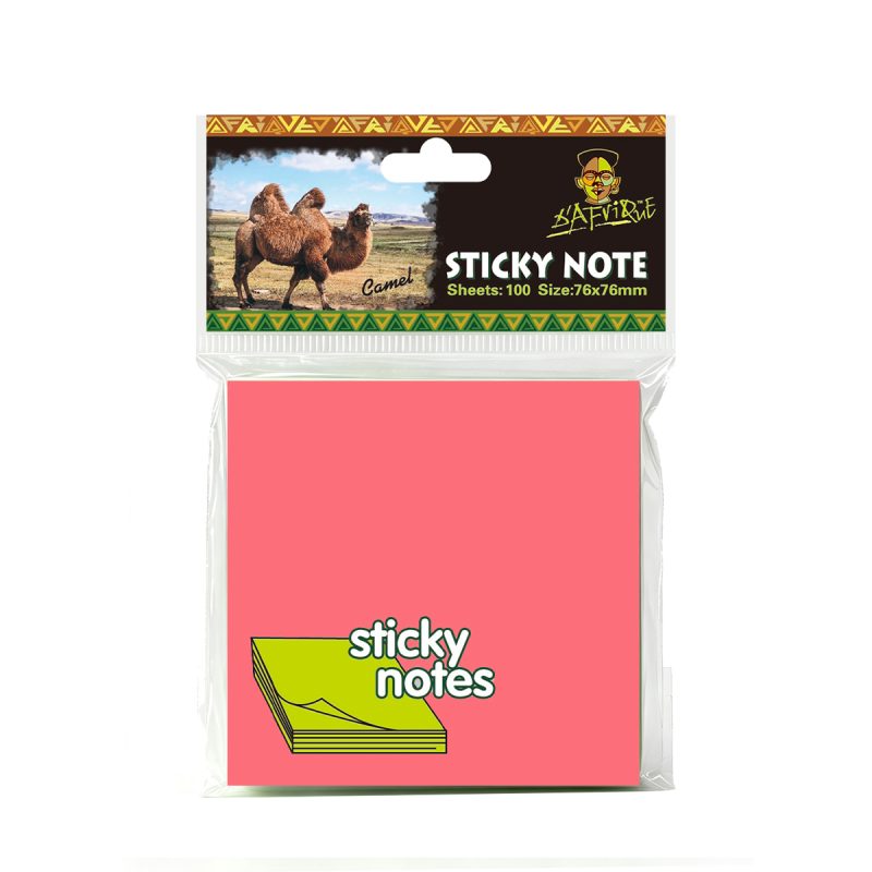 D'afrique Sticky Notes 76*76 Red