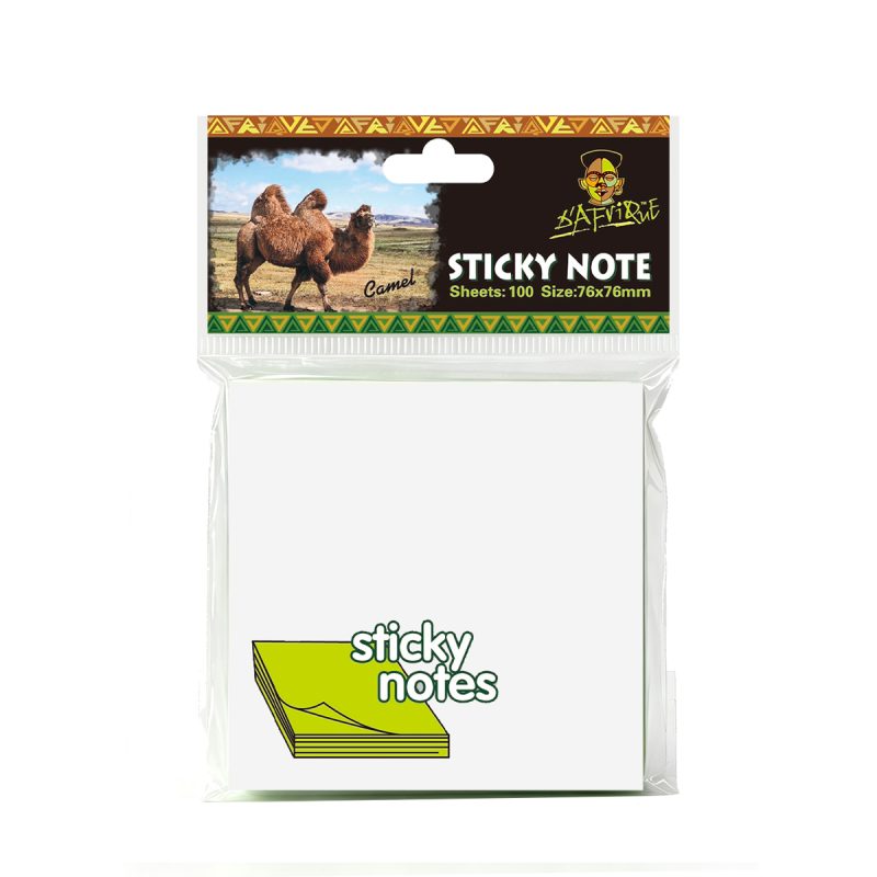 D'afrique Sticky Note 76x76 White