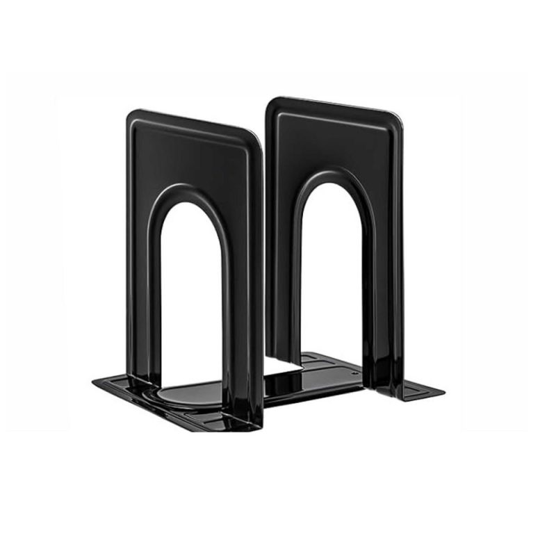 Lestat Metal Book Ends 2/Set Black