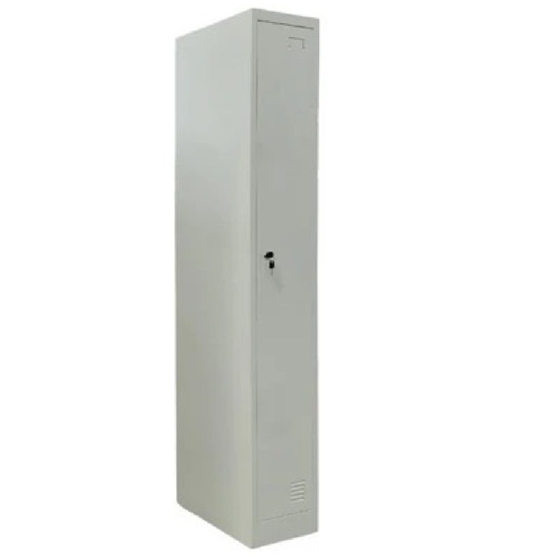 LOCKER 1-TIER STEEL GREY *WS*