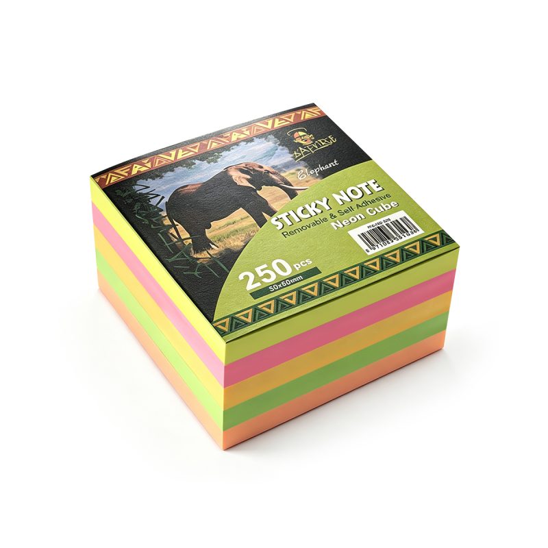 Dafrique Sticky Note Neon Cube 50x50