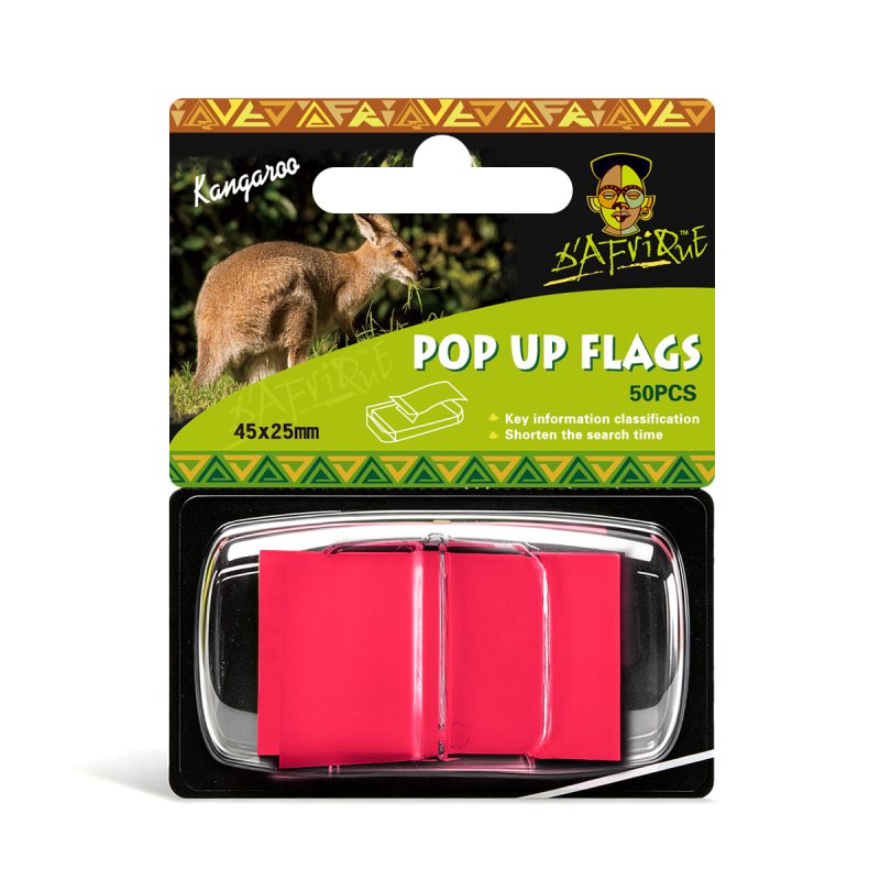 Pop Up Flags 45x25 (50) Pink *Dafrique*